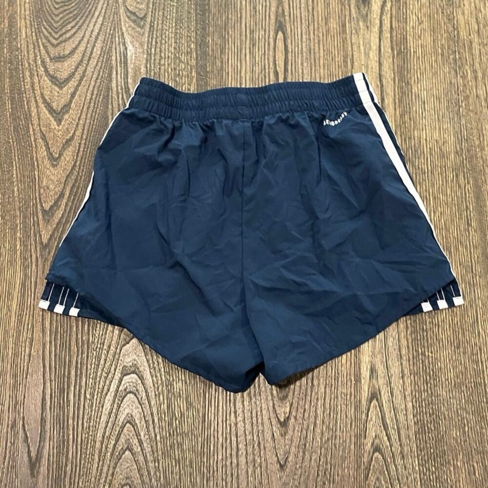 Adidas Womens Aeroready Training Shorts Mid-Rise Elastic Waist Primeblue Size XS - Picture 8 of 8